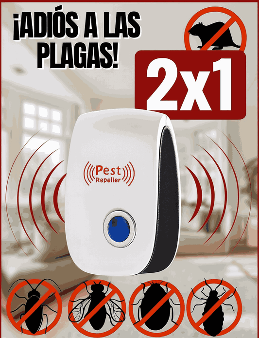 Repelente electrico para ratones 2x1