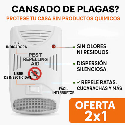 Repelente electrico para ratones 2x1