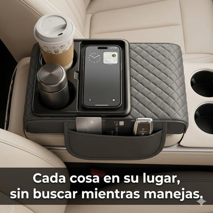 Reposabrazos inteligente: Maximiza espacio y orden en tu vehículo